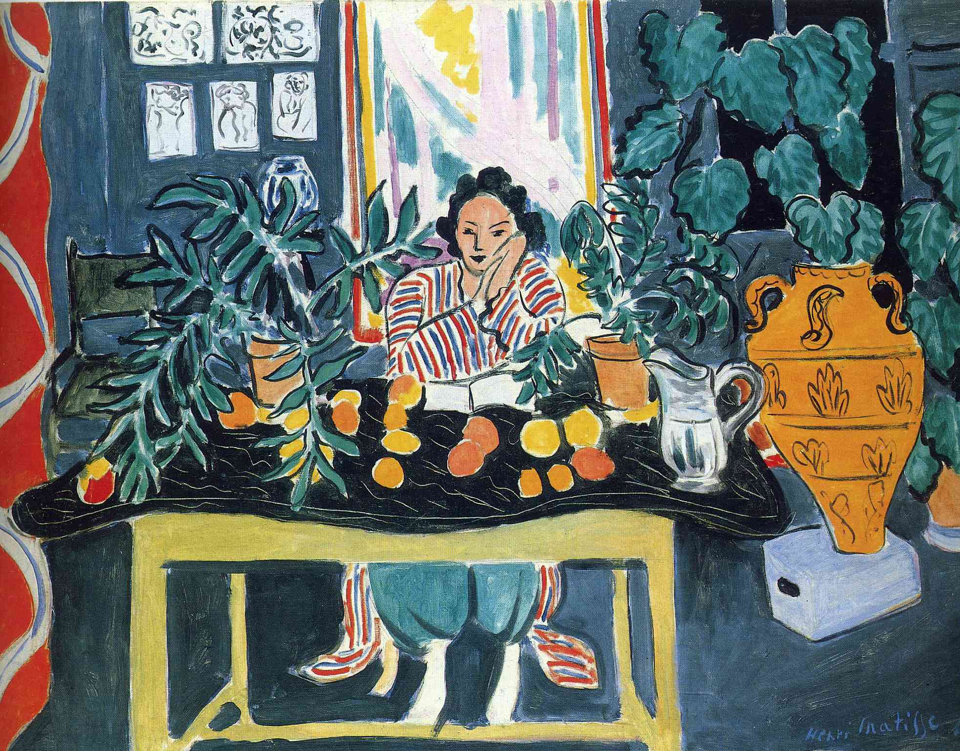 Henri Matisse - Interior with Etruscan Vase 1940